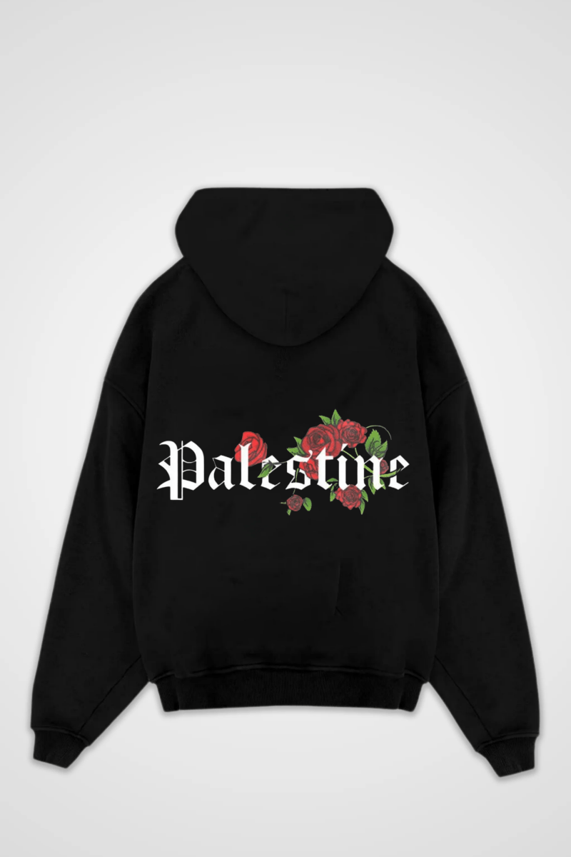 PALESTINE - OVERSIZED ZIPPER HOODIE - Edeltürke