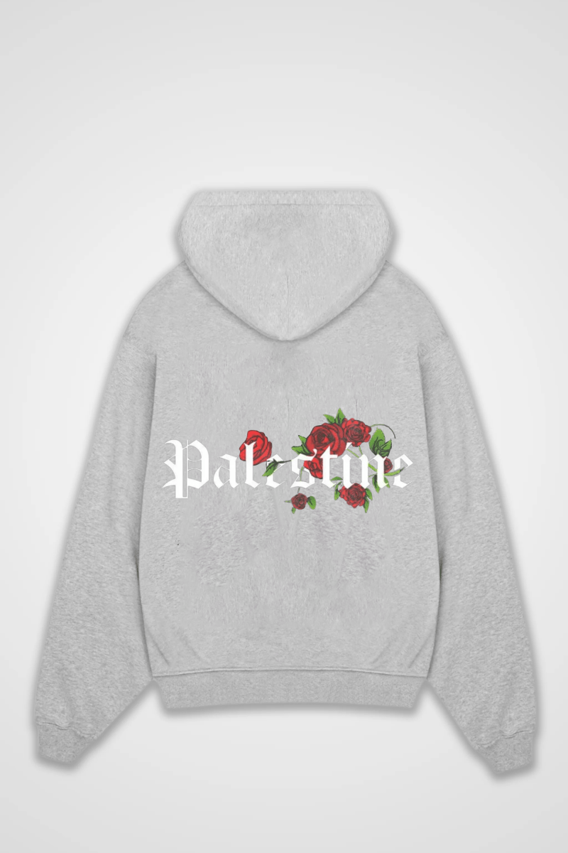 PALESTINE - OVERSIZED ZIPPER HOODIE - Edeltürke