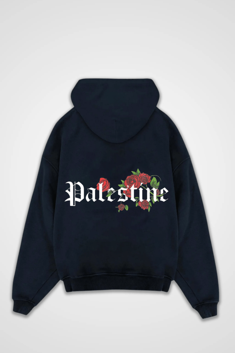 PALESTINE - OVERSIZED ZIPPER HOODIE - Edeltürke