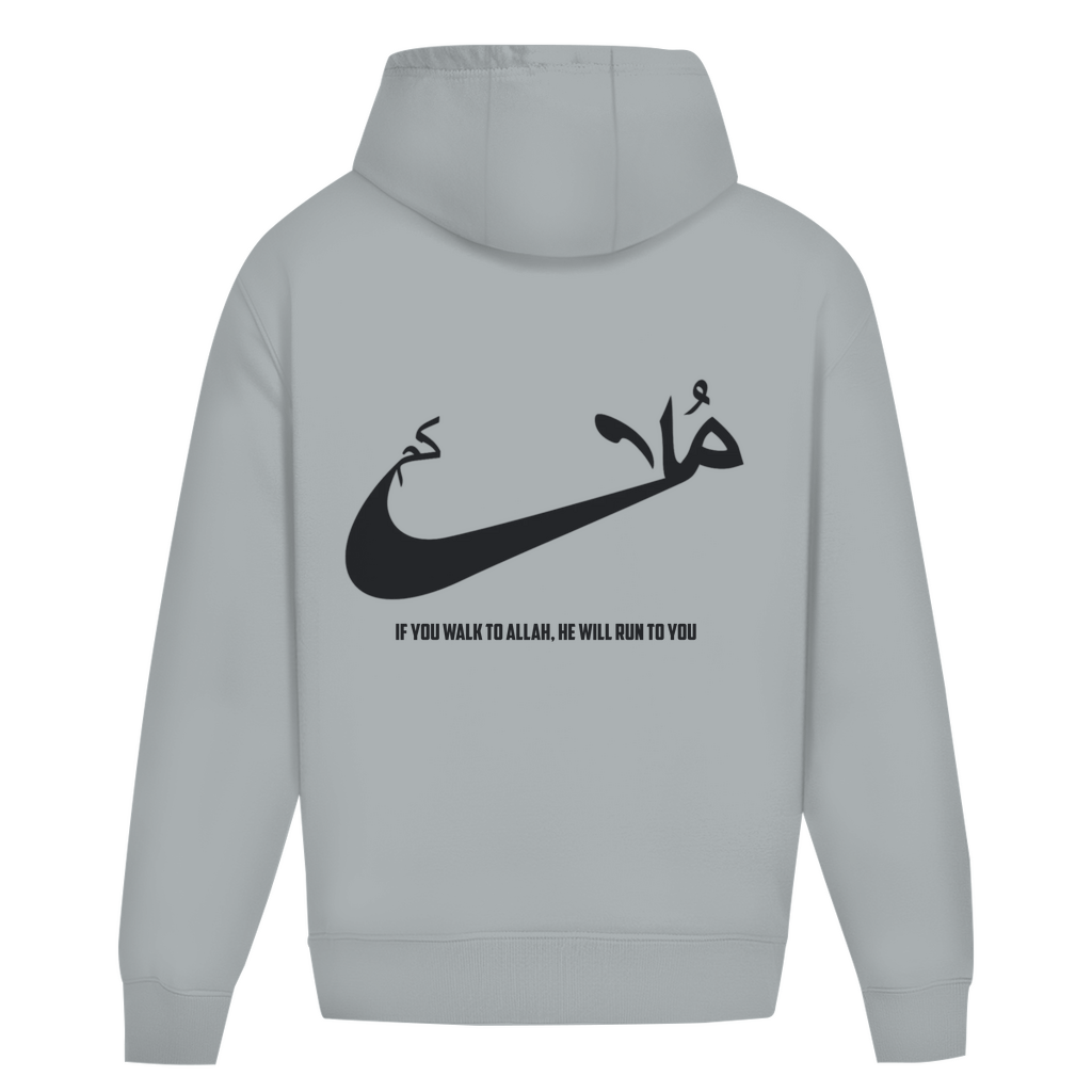 RUN - OVERSIZED HOODIE BACKPRINT - Edeltürke