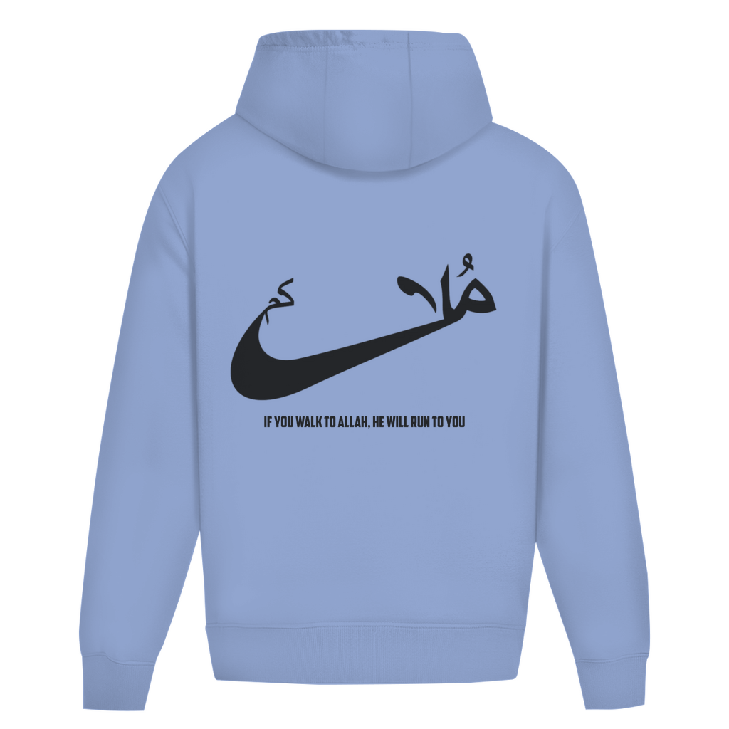 RUN - OVERSIZED HOODIE BACKPRINT - Edeltürke