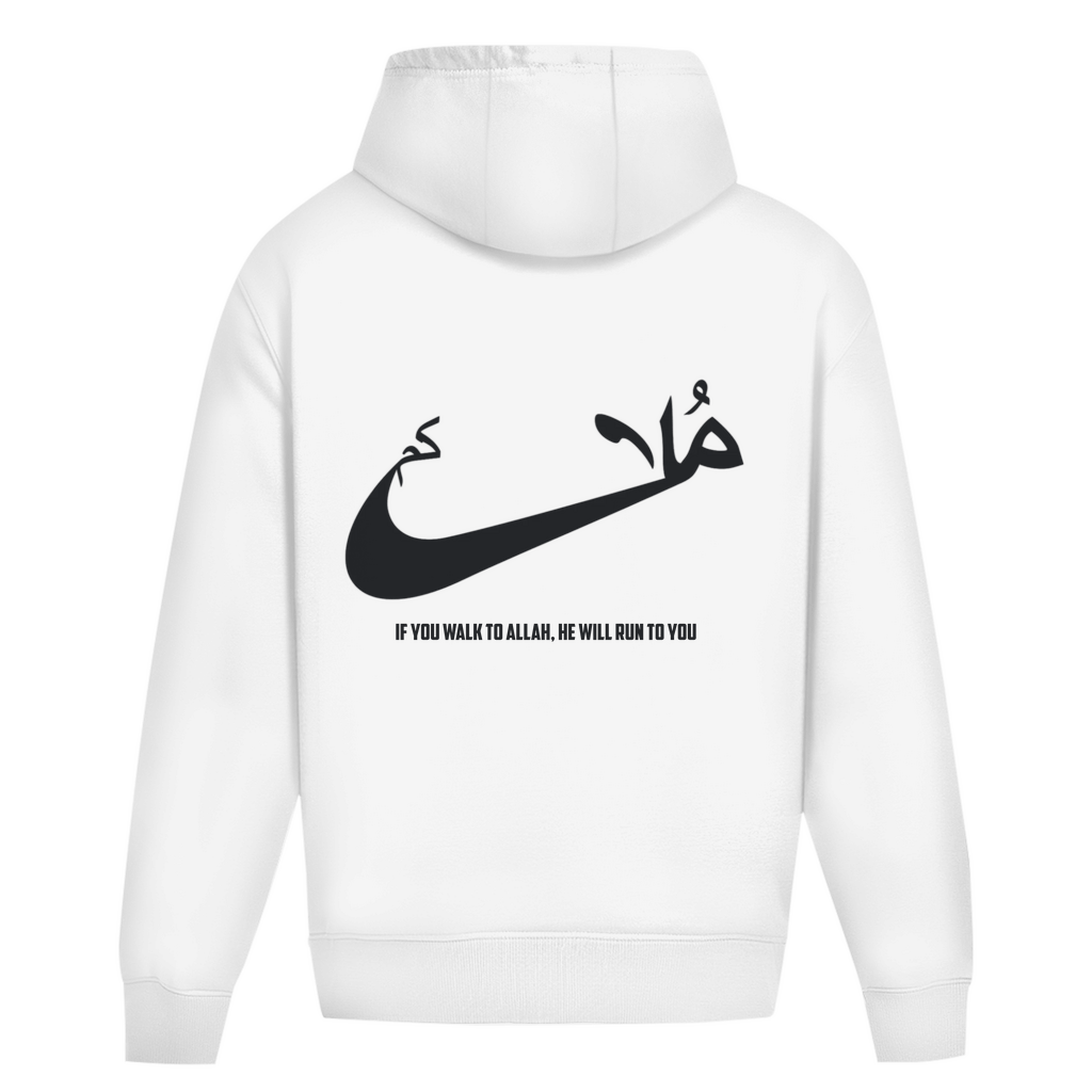 RUN - OVERSIZED HOODIE BACKPRINT - Edeltürke