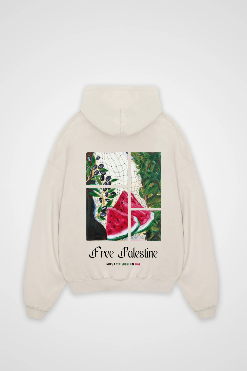 STATEMENT - OVERSIZED HOODIE BACKPRINT - Edeltürke