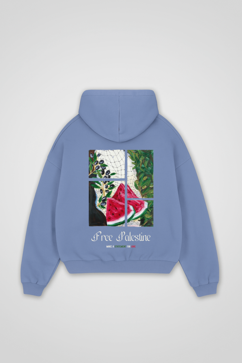 STATEMENT - OVERSIZED ZIPPER HOODIE - Edeltürke