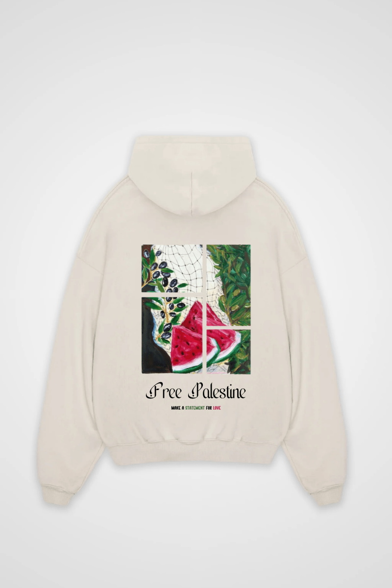 STATEMENT - OVERSIZED ZIPPER HOODIE - Edeltürke