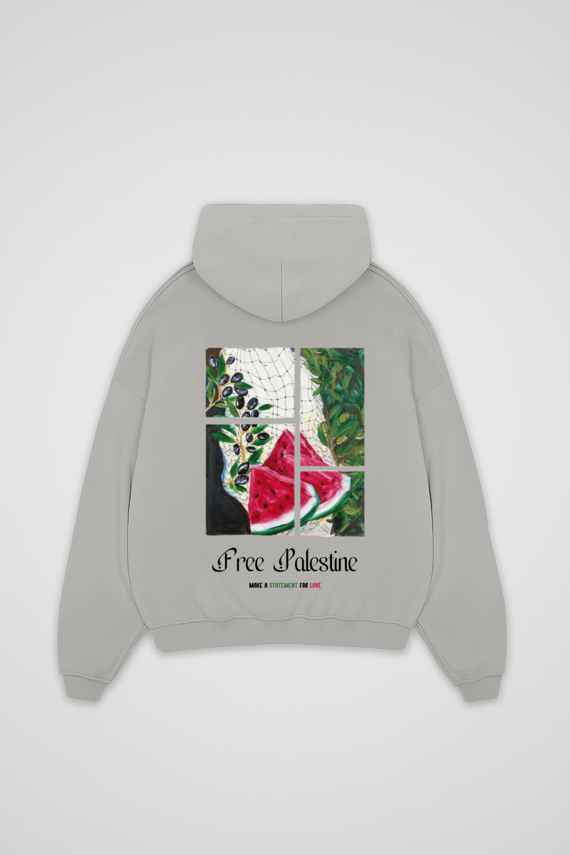 STATEMENT - OVERSIZED ZIPPER HOODIE - Edeltürke