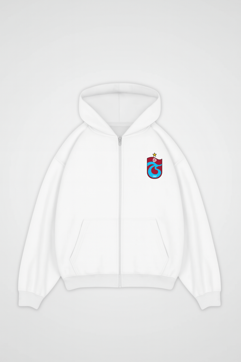 TRABZON - OVERSIZED ZIPPER HOODIE - Edeltürke
