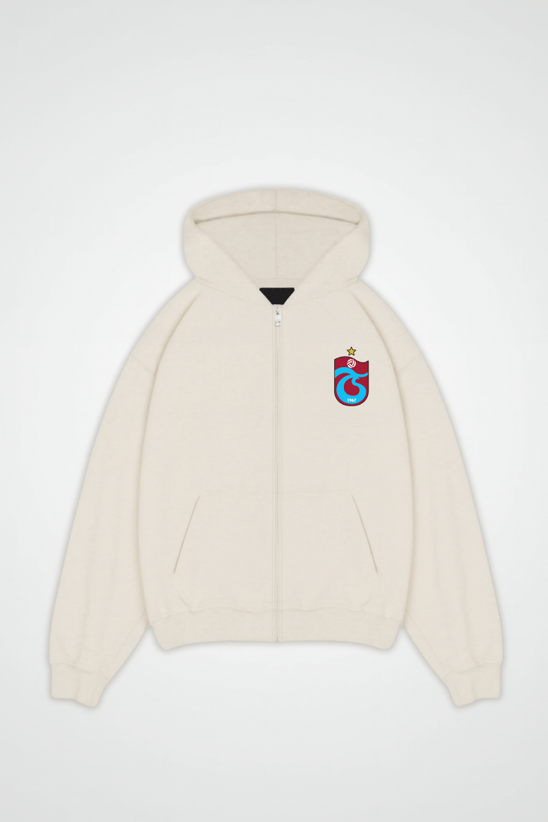 TRABZON - OVERSIZED ZIPPER HOODIE - Edeltürke