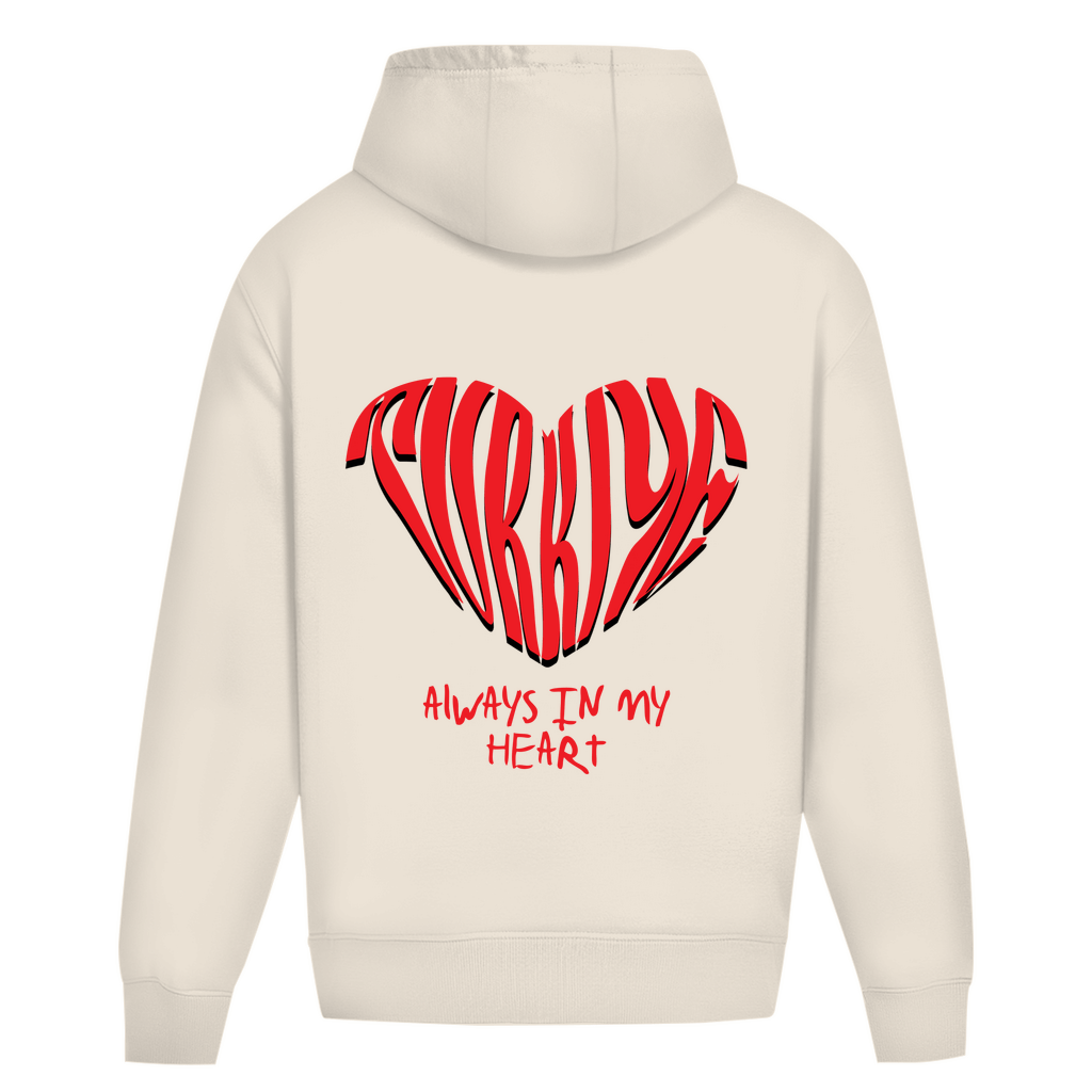 TÜRKIYE - OVERSIZED HOODIE BACKPRINT - Edeltürke