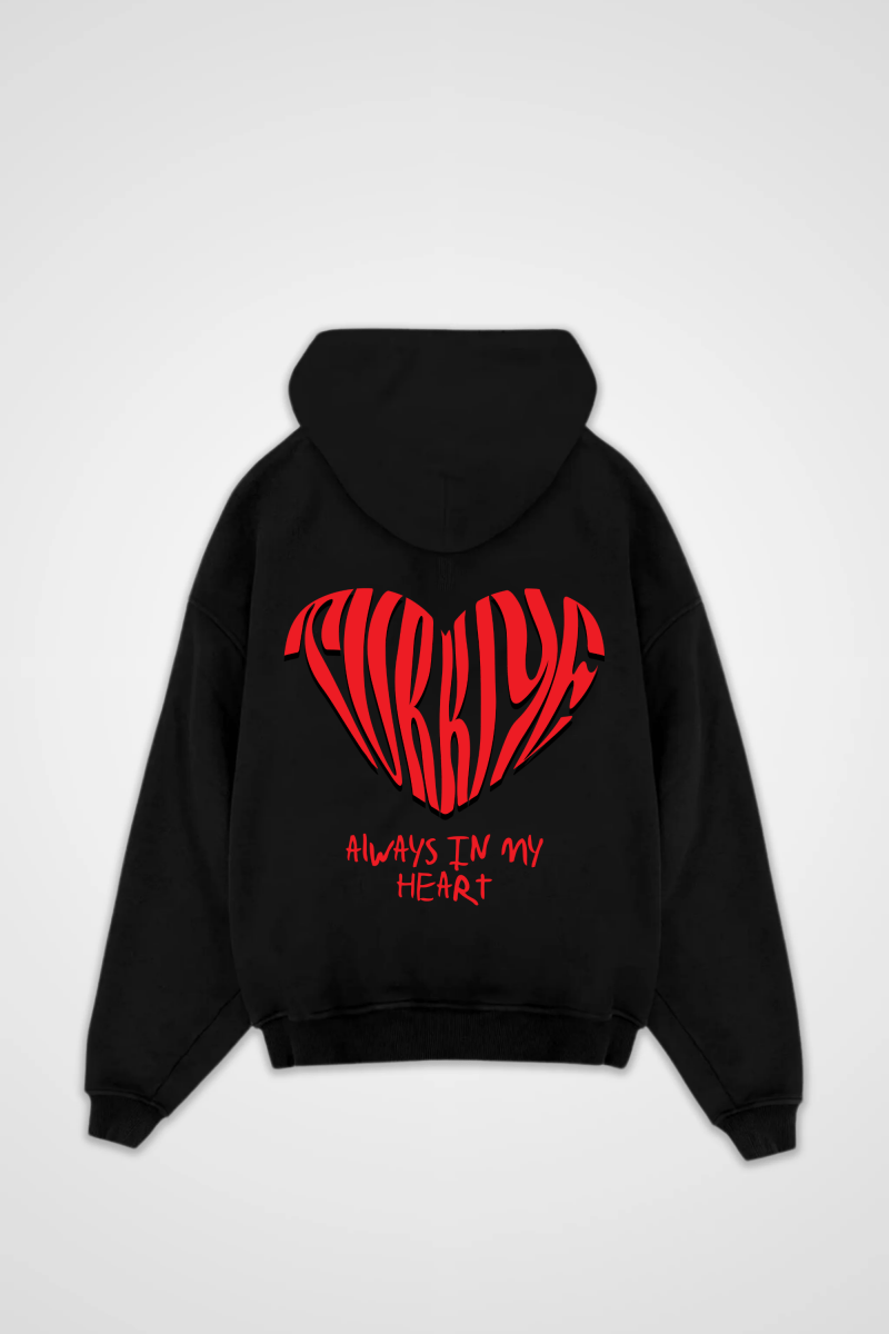 TURKIYE - OVERSIZED HOODIE BACKPRINT - Edeltürke