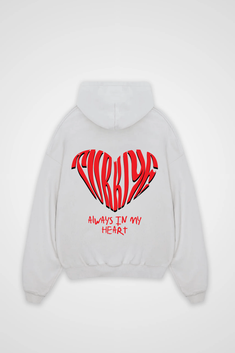 TURKIYE - OVERSIZED HOODIE BACKPRINT - Edeltürke