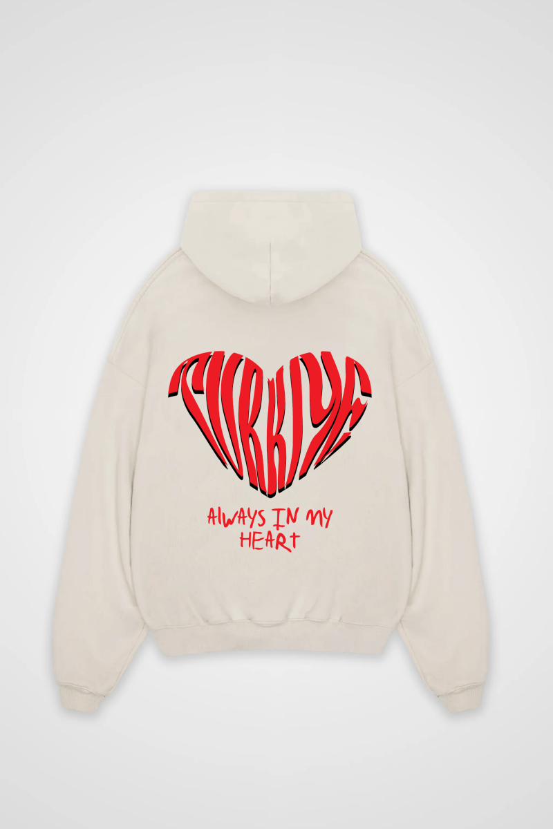 TURKIYE - OVERSIZED HOODIE BACKPRINT - Edeltürke