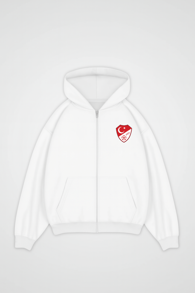 TÜRKIYE - OVERSIZED ZIPPER HOODIE - Edeltürke