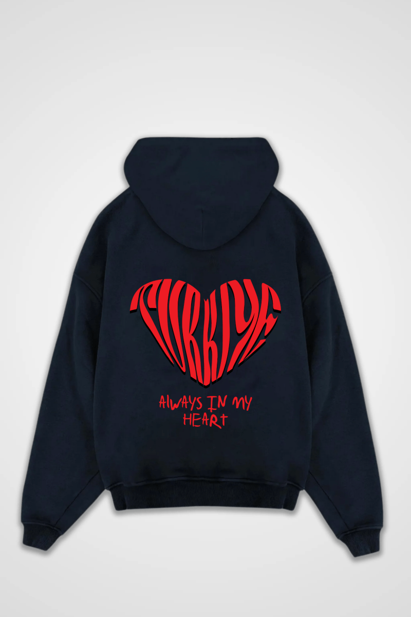 TURKIYE - OVERSIZED ZIPPER HOODIE - Edeltürke