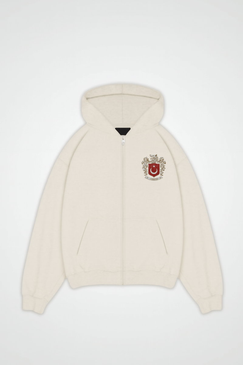 TÜRKIYE - OVERSIZED ZIPPER HOODIE - Edeltürke