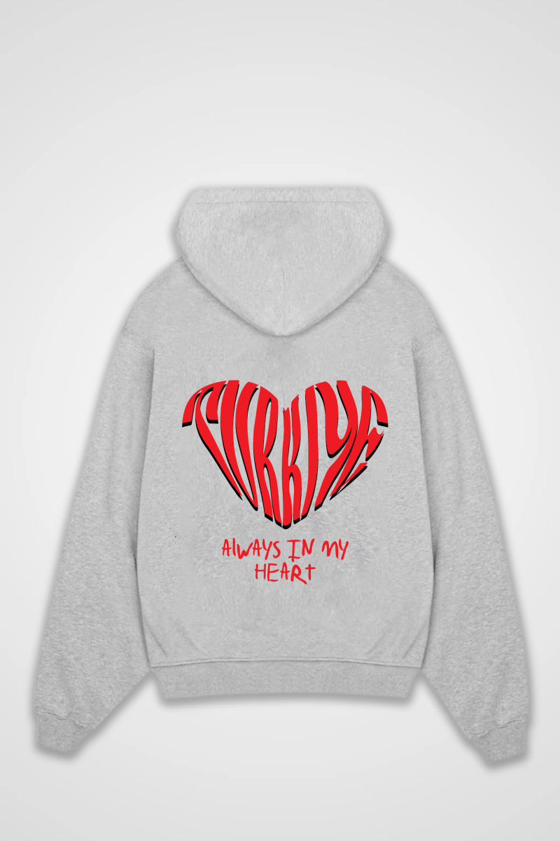 TURKIYE - OVERSIZED ZIPPER HOODIE - Edeltürke