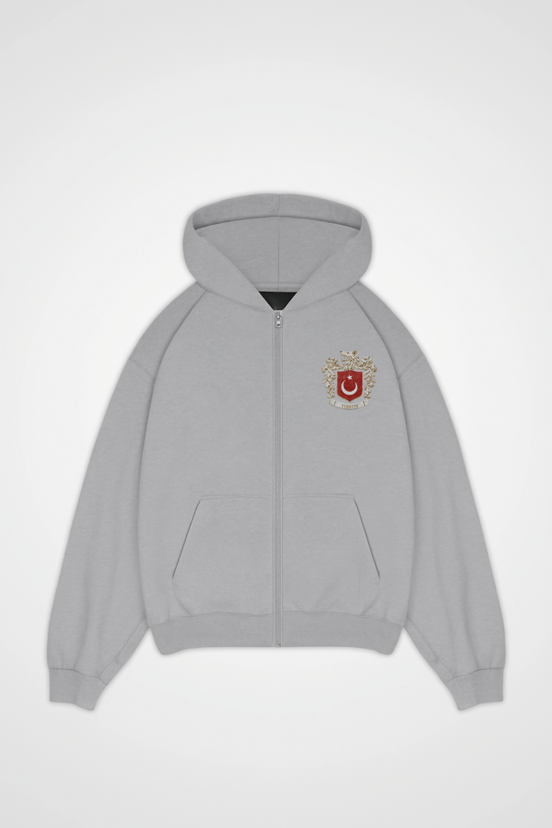 TÜRKIYE - OVERSIZED ZIPPER HOODIE - Edeltürke