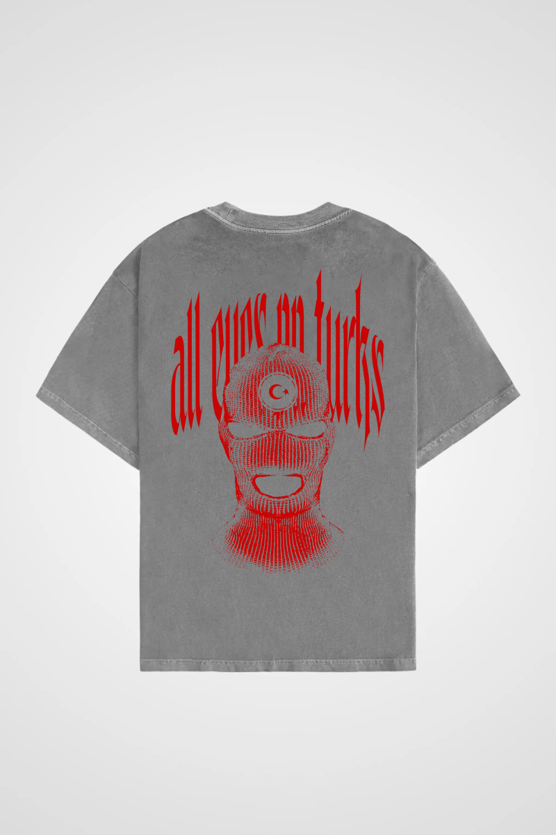 ALL EYES ON TURKS - OVERSIZED SHIRT BACKPRINT - Edeltürke