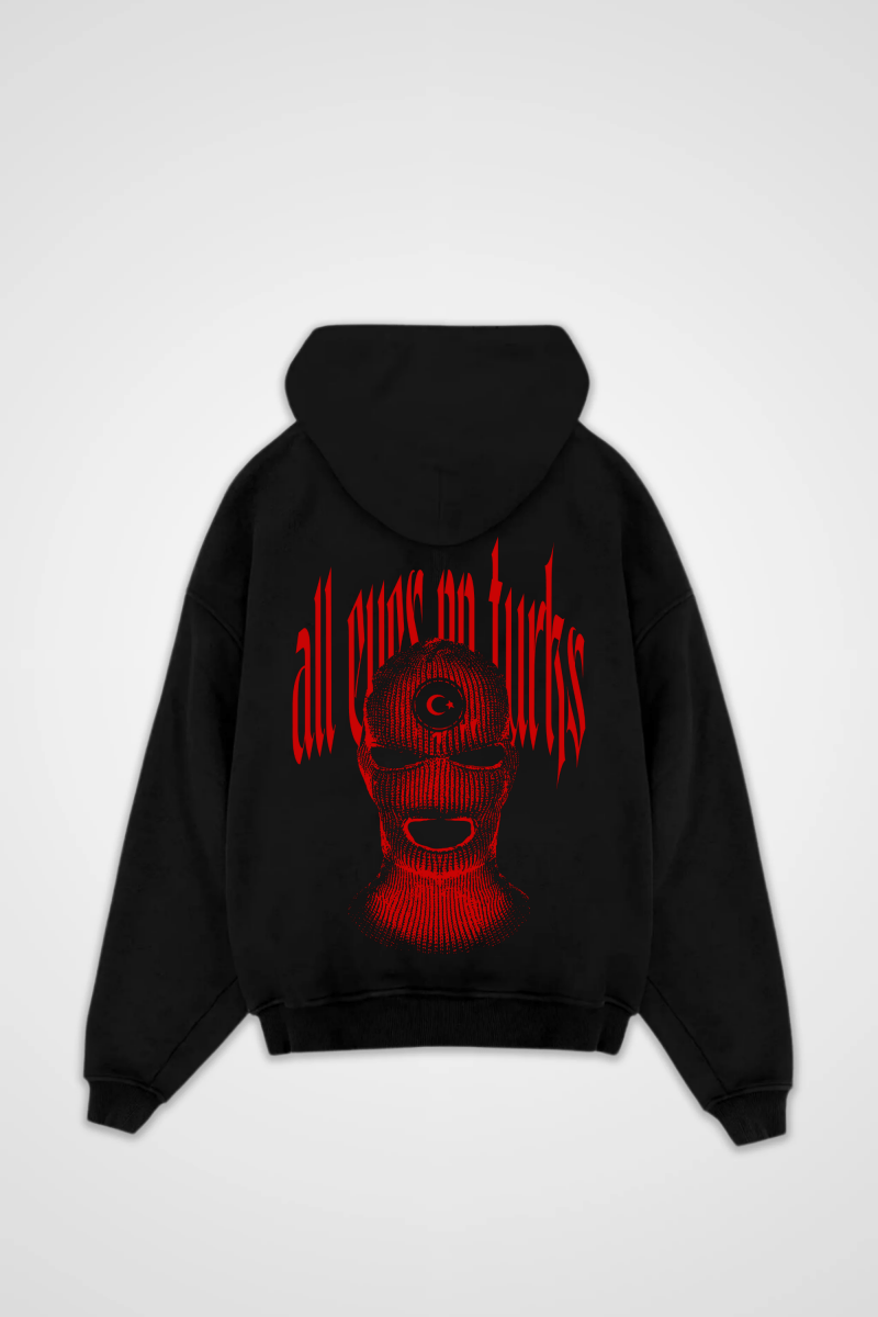 ALL EYES - OVERSIZED HOODIE BACKPRINT - Edeltürke