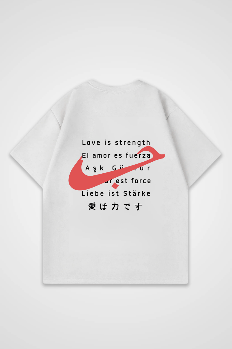 ASK - OVERSIZED SHIRT BACKPRINT - Edeltürke