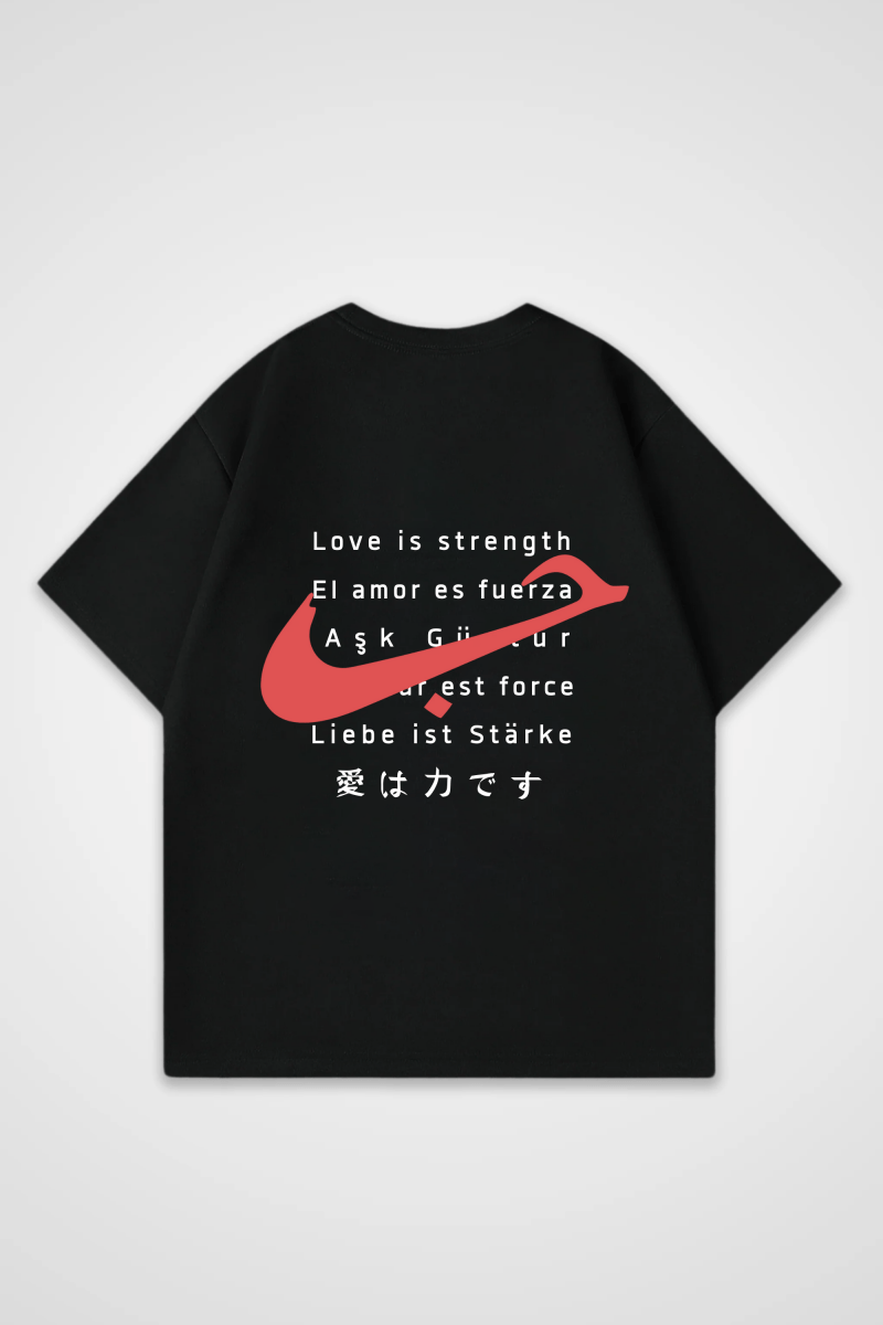 ASK - OVERSIZED SHIRT BACKPRINT - Edeltürke