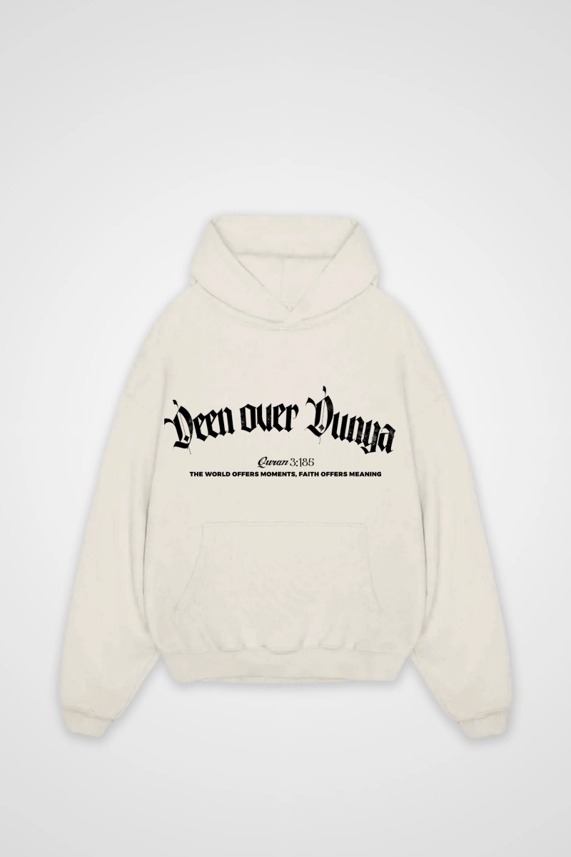 DEEN OVER DUNYA - OVERSIZED HOODIE - Edeltürke