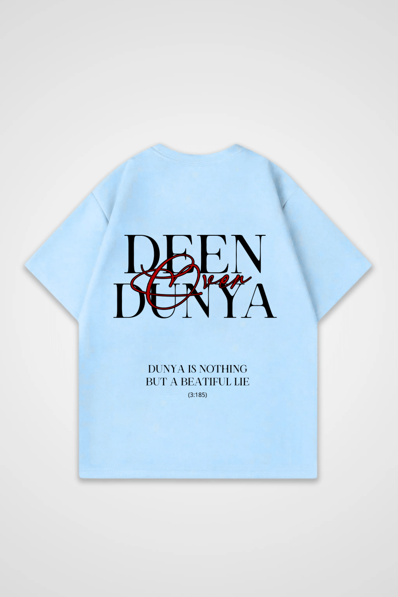 DEEN - OVERSIZED SHIRT BACKPRINT - Edeltürke