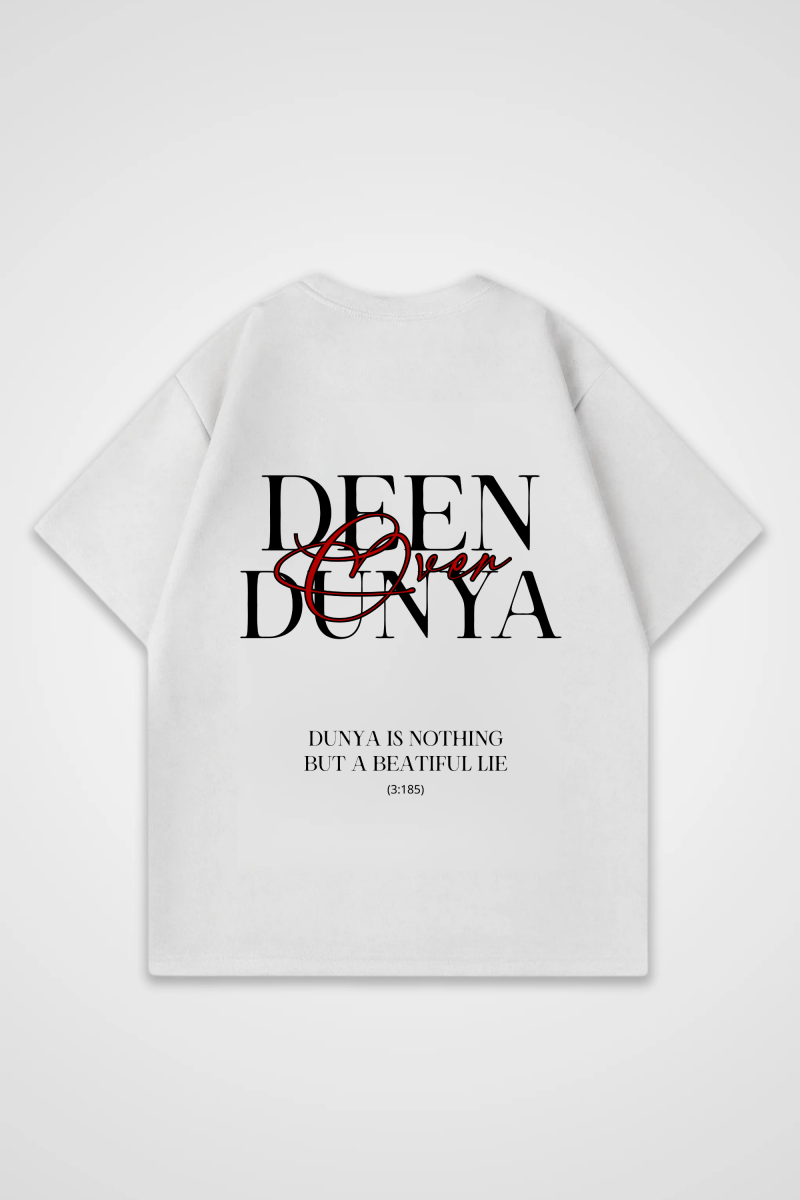 DEEN - OVERSIZED SHIRT BACKPRINT - Edeltürke