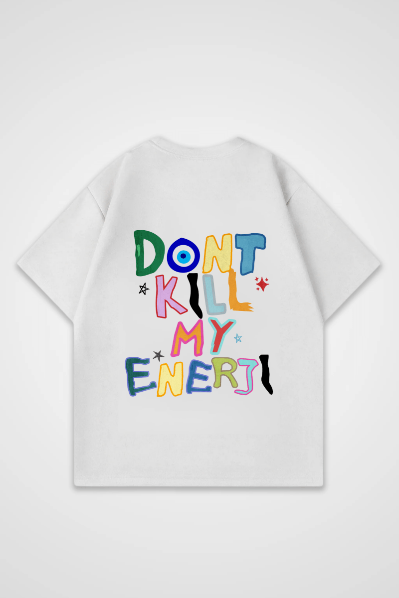 ENERJI - OVERSIZED SHIRT BACKPRINT - Edeltürke
