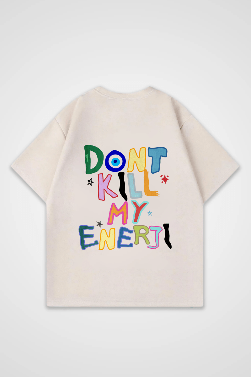 ENERJI - OVERSIZED SHIRT BACKPRINT - Edeltürke