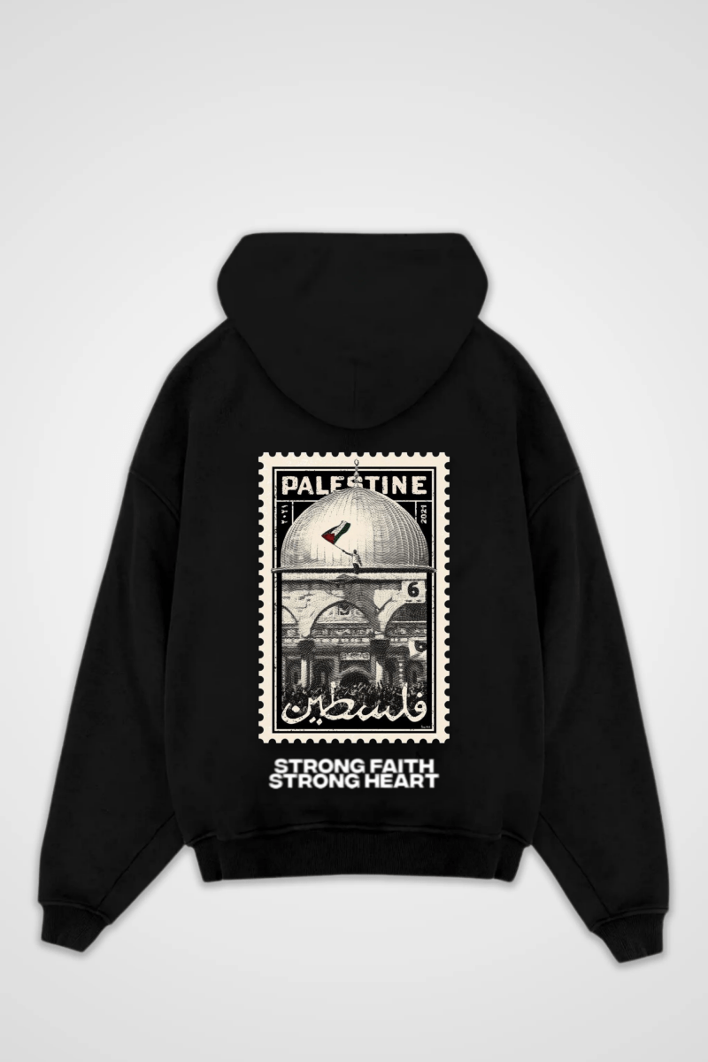 FAITH - OVERSIZED HOODIE BACKPRINT - Edeltürke