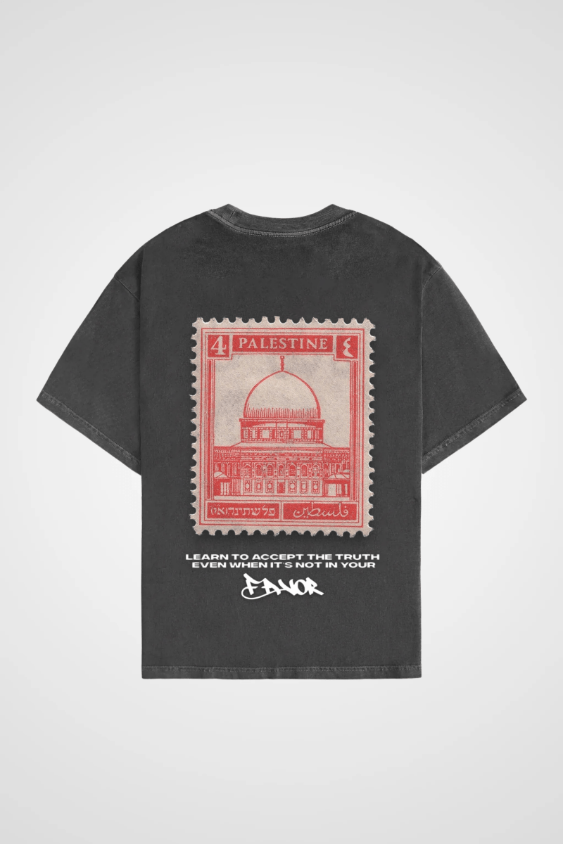 FAVOR - OVERSIZED SHIRT BACKPRINT - Edeltürke