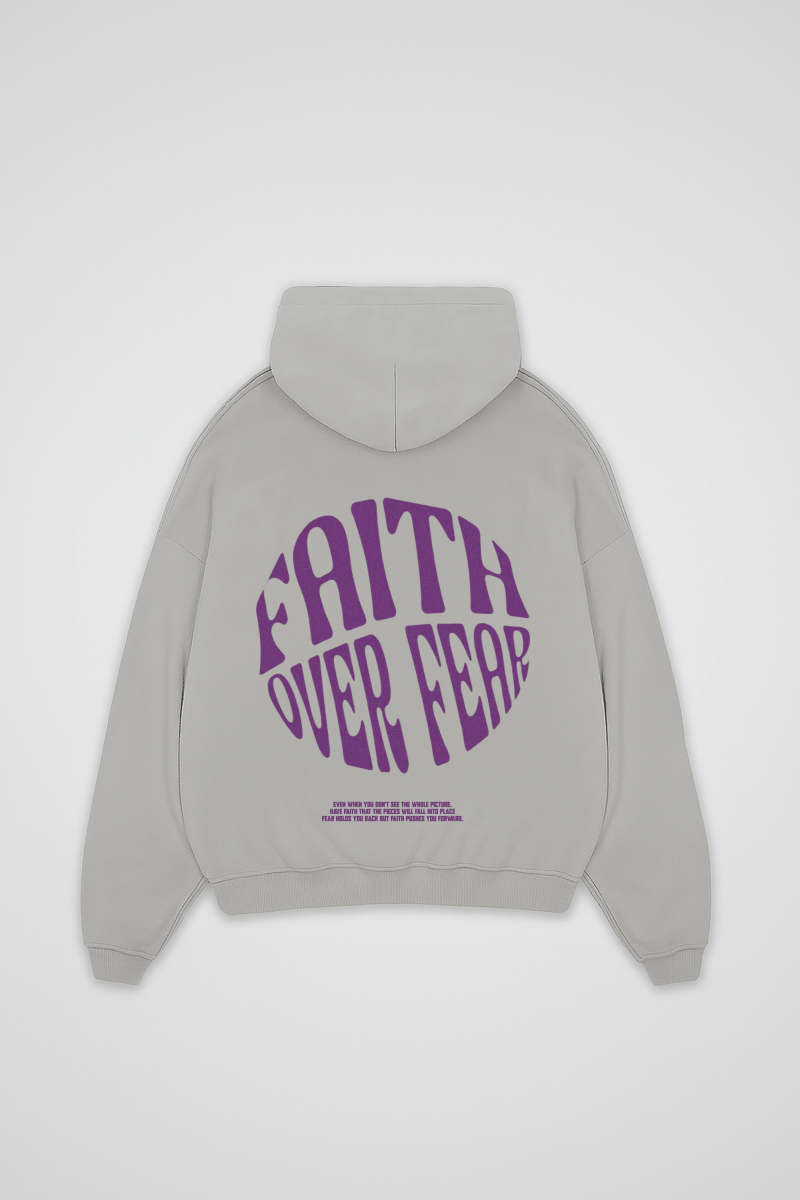 FEAR - OVERSIZED HOODIE BACKPRINT - Edeltürke