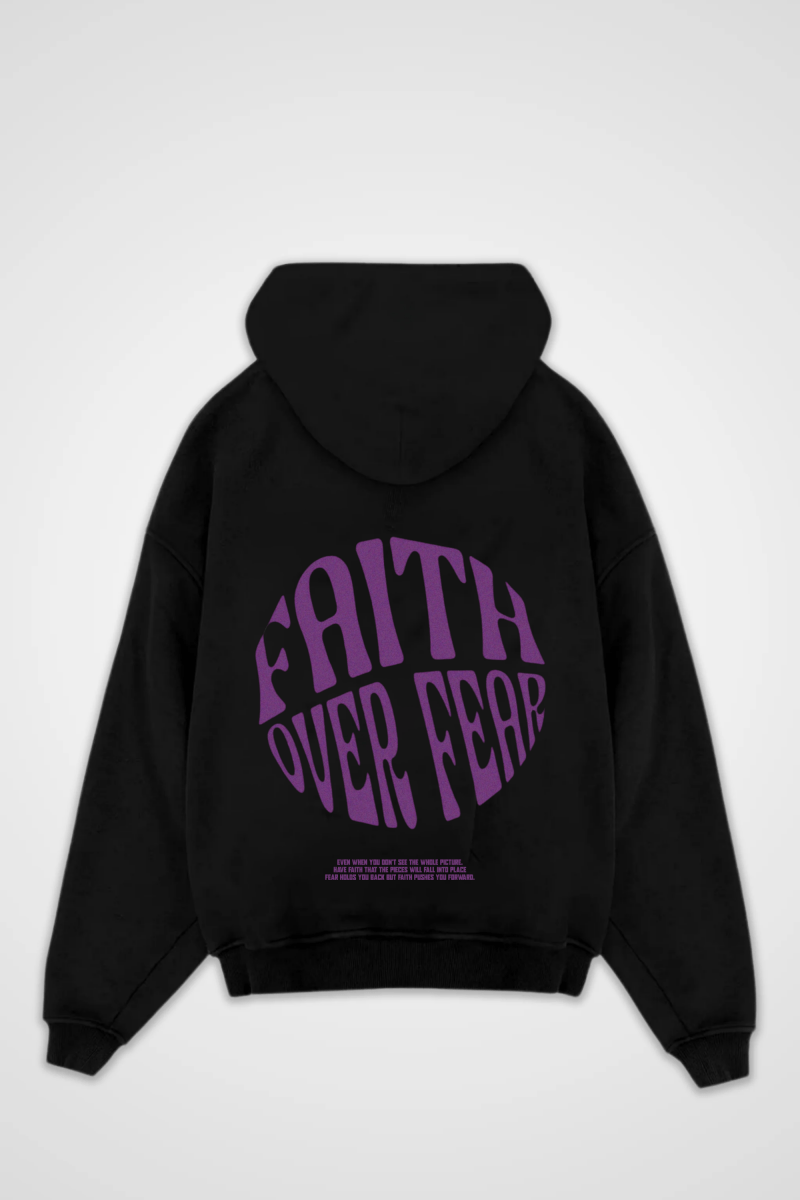 FEAR - OVERSIZED HOODIE BACKPRINT - Edeltürke