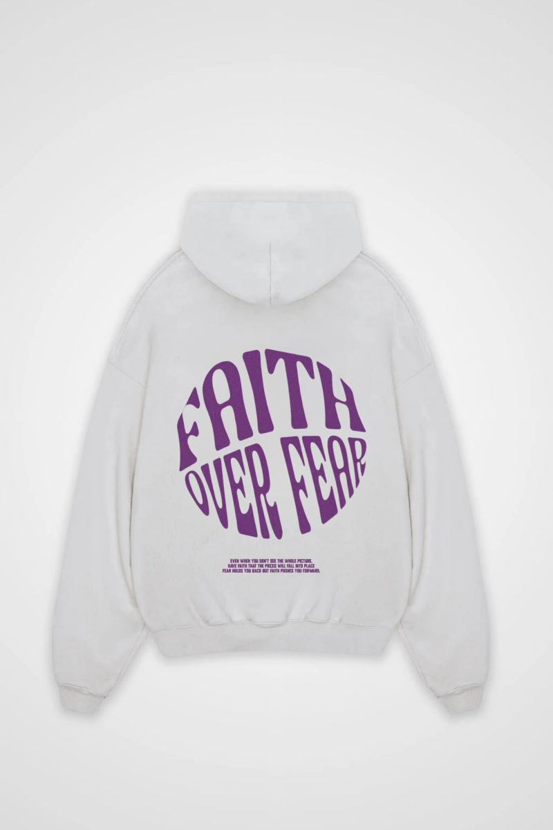FEAR - OVERSIZED HOODIE BACKPRINT - Edeltürke