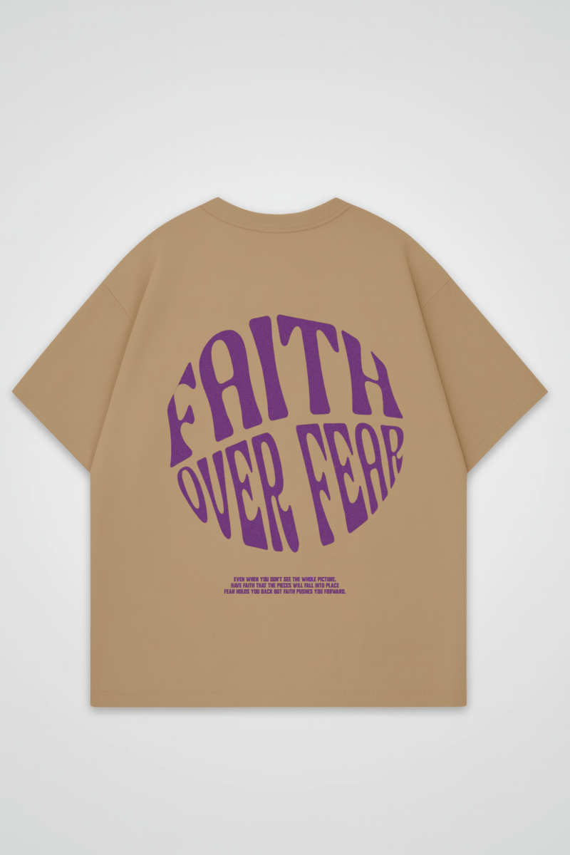 FEAR - OVERSIZED SHIRT BACKPRINT - Edeltürke