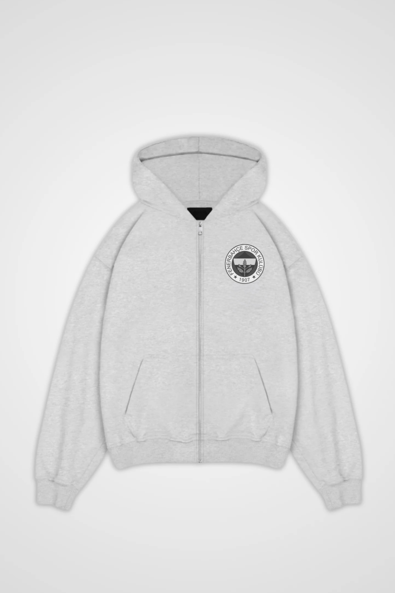 FENERBAHCE - OVERSIZED ZIPPER HOODIE - Edeltürke