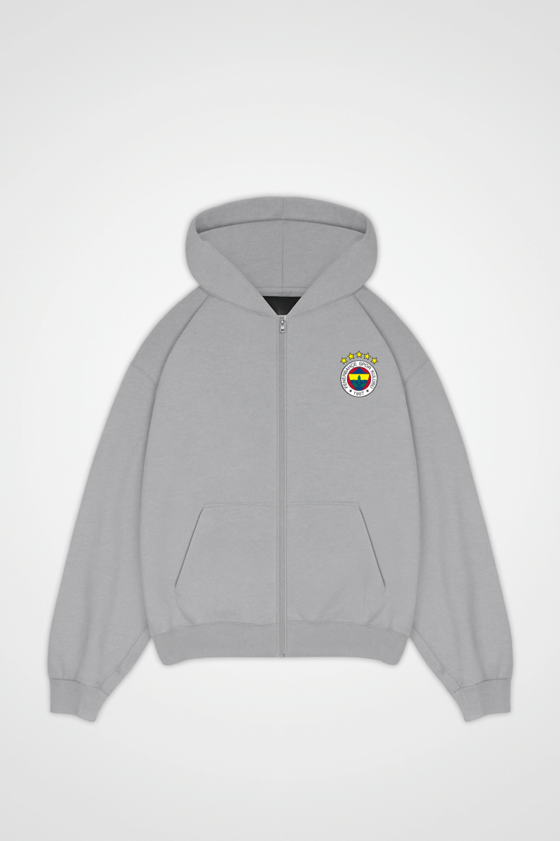 FENERBAHCE - OVERSIZED ZIPPER HOODIE - Edeltürke