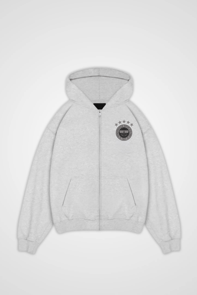 FENERBAHCE - OVERSIZED ZIPPER HOODIE - Edeltürke