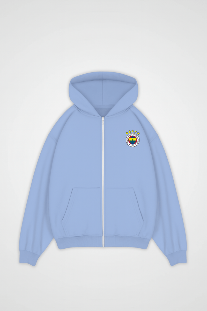 FENERBAHCE - OVERSIZED ZIPPER HOODIE - Edeltürke