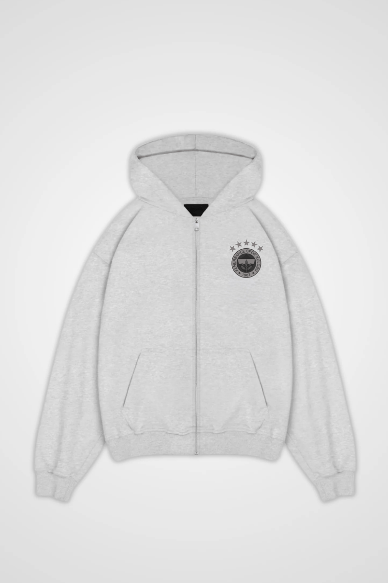 FENERBAHCE - OVERSIZED ZIPPER HOODIE - Edeltürke