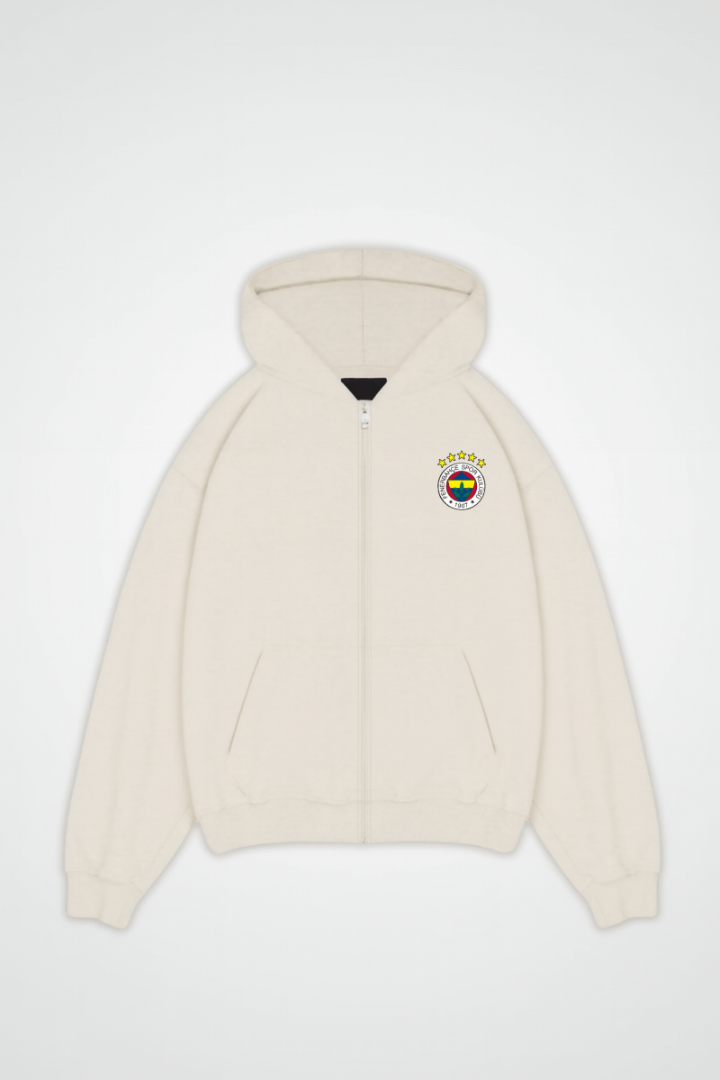 FENERBAHCE - OVERSIZED ZIPPER HOODIE - Edeltürke