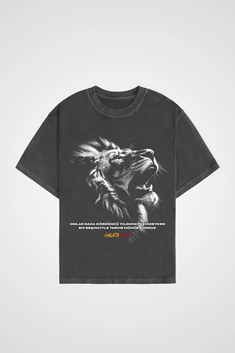 GALATASARAY - OVERSIZED SHIRT (WASHED) - Edeltürke
