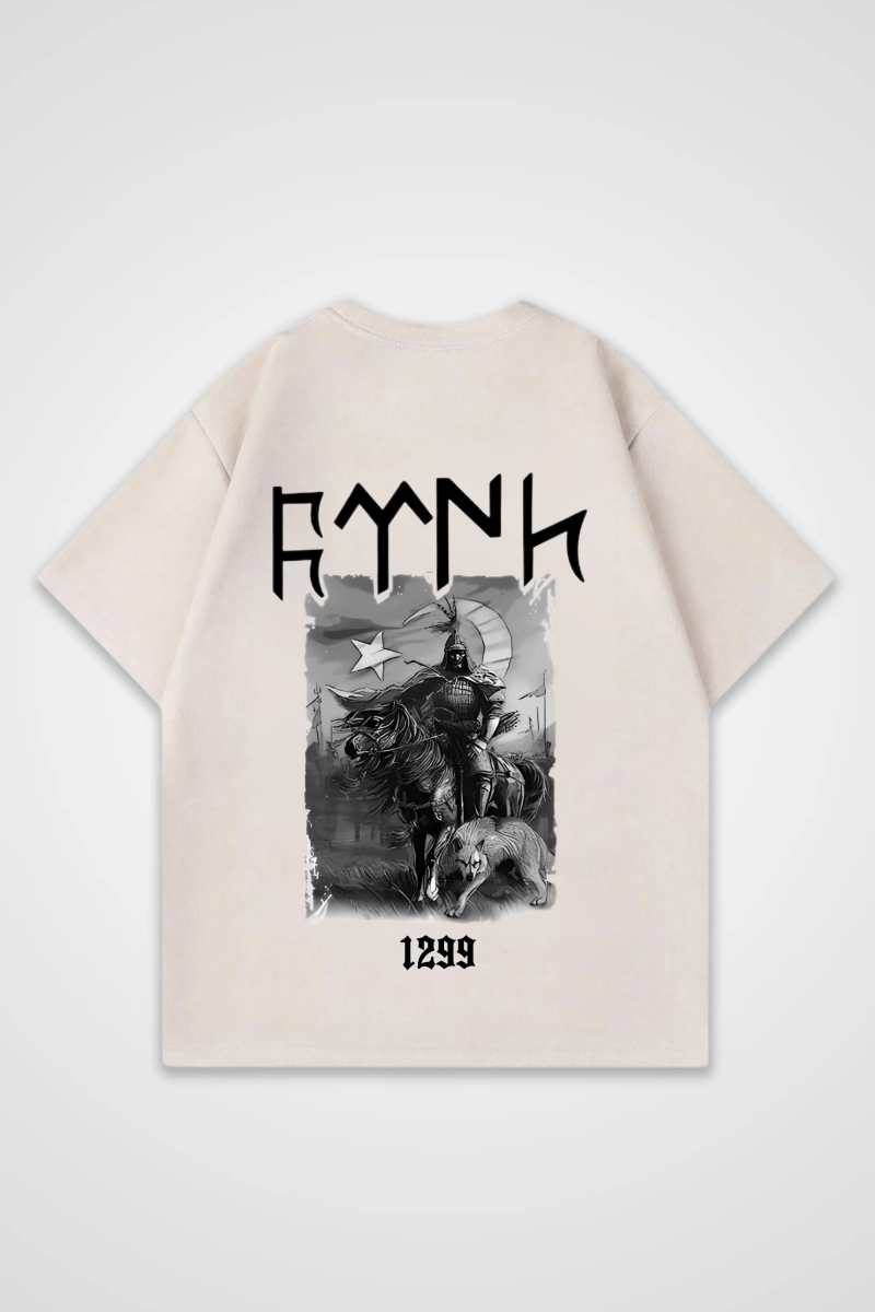 GÖKTÜRK - OVERSIZED SHIRT BACKPRINT - Edeltürke