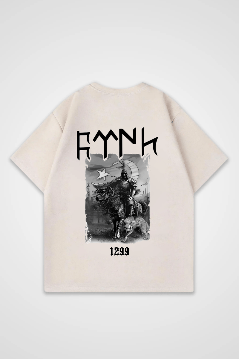 GÖKTÜRK - OVERSIZED SHIRT BACKPRINT - Edeltürke
