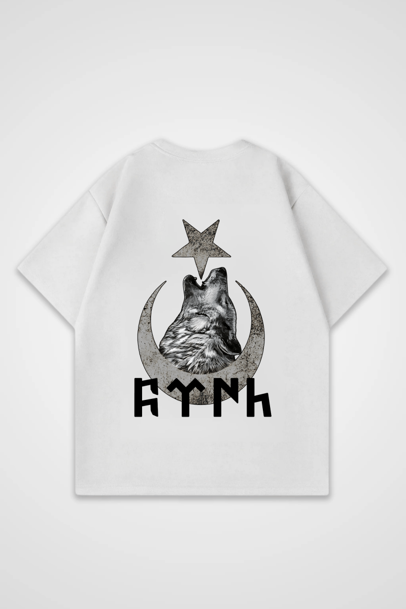 GÖKTÜRK - OVERSIZED SHIRT BACKPRINT - Edeltürke