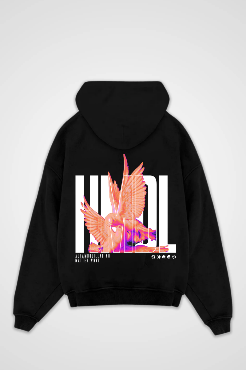 HMDL - OVERSIZED ZIPPER HOODIE - Edeltürke
