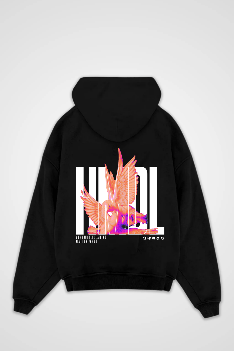 HMDL - OVERSIZED ZIPPER HOODIE - Edeltürke