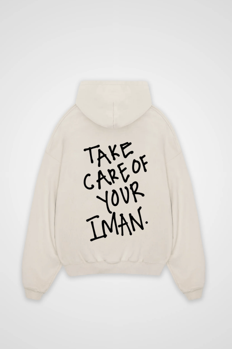 IMAN - OVERSIZED HOODIE BACKPRINT - Edeltürke