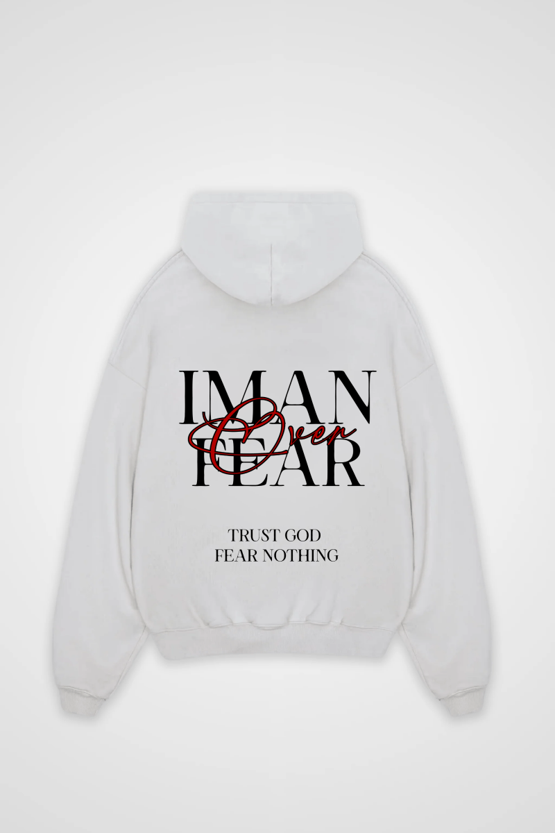 IMAN - OVERSIZED HOODIE BACKPRINT - Edeltürke